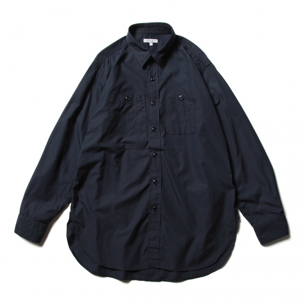 エンジニアドガーメンツ シャツ 100's 2Ply Broadcloth ENGINEERED GARMENTS / エンジニアドガーメンツ | Work Shirt - 100s