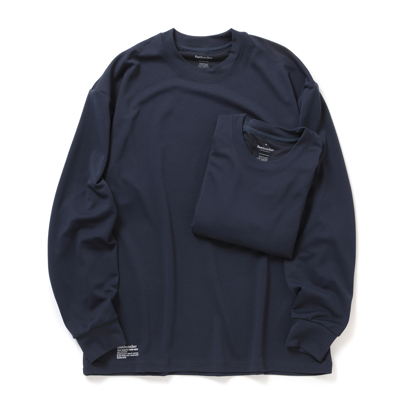 FreshService / フレッシュサービス | 2-PACK TECH SMOOTH L/S CREW