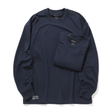FreshService / フレッシュサービス | 2-PACK TECH SMOOTH L/S CREW NECK - Navy