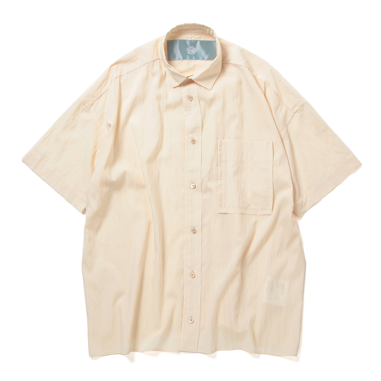 Dulcamara / ドゥルカマラ | ショートスリーブBigシャツ-S - Ivory