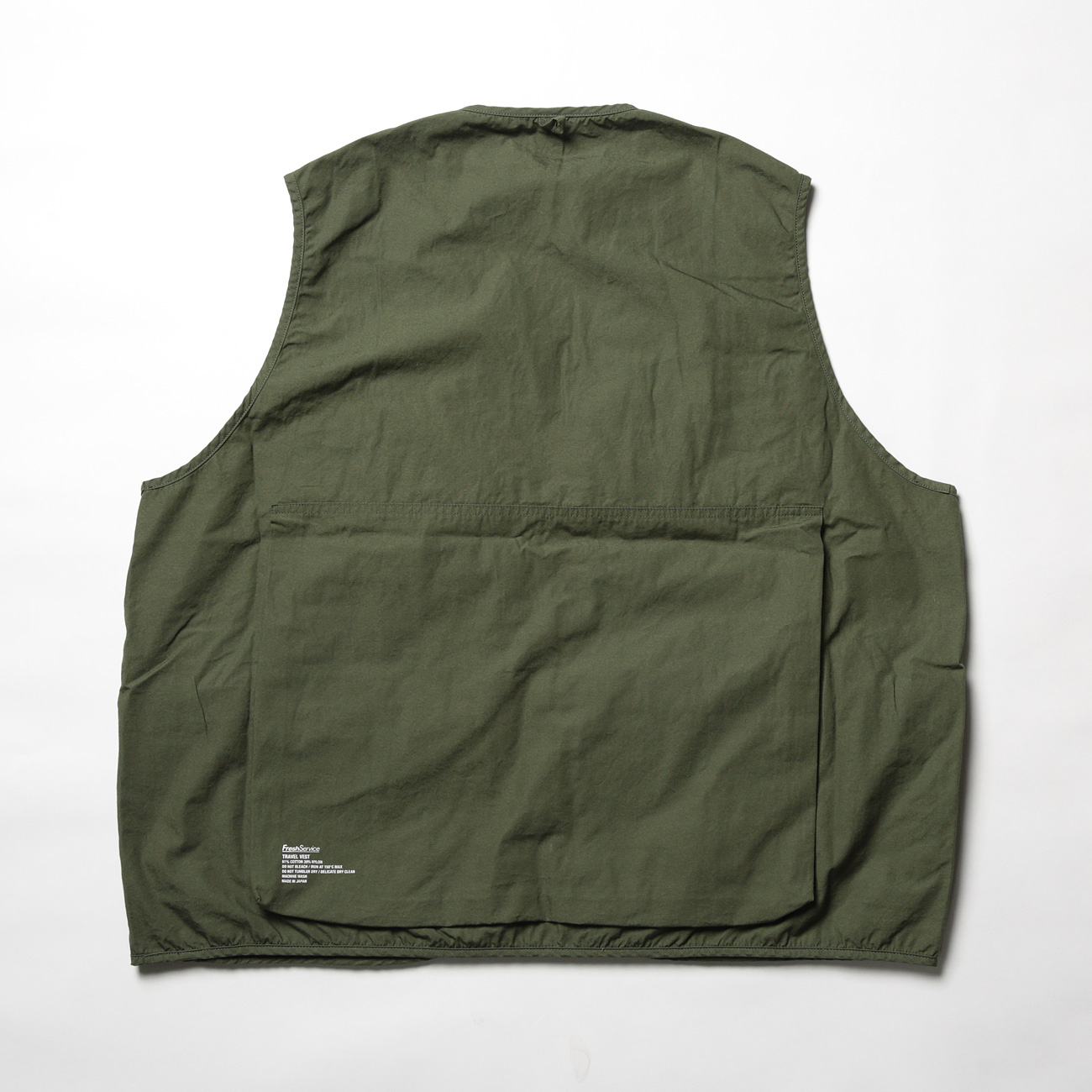 FreshService / フレッシュサービス | TRAVEL VEST - Khaki | 通販 - 正規取扱店 | COLLECT STORE  / コレクトストア