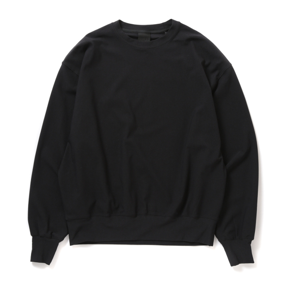 トップス DAIWA PIER39 TECH FLEX JERSEY CREW DAIWA PIER39 / ダイワピア39 | TECH FLEX JERSEY CREW - Black