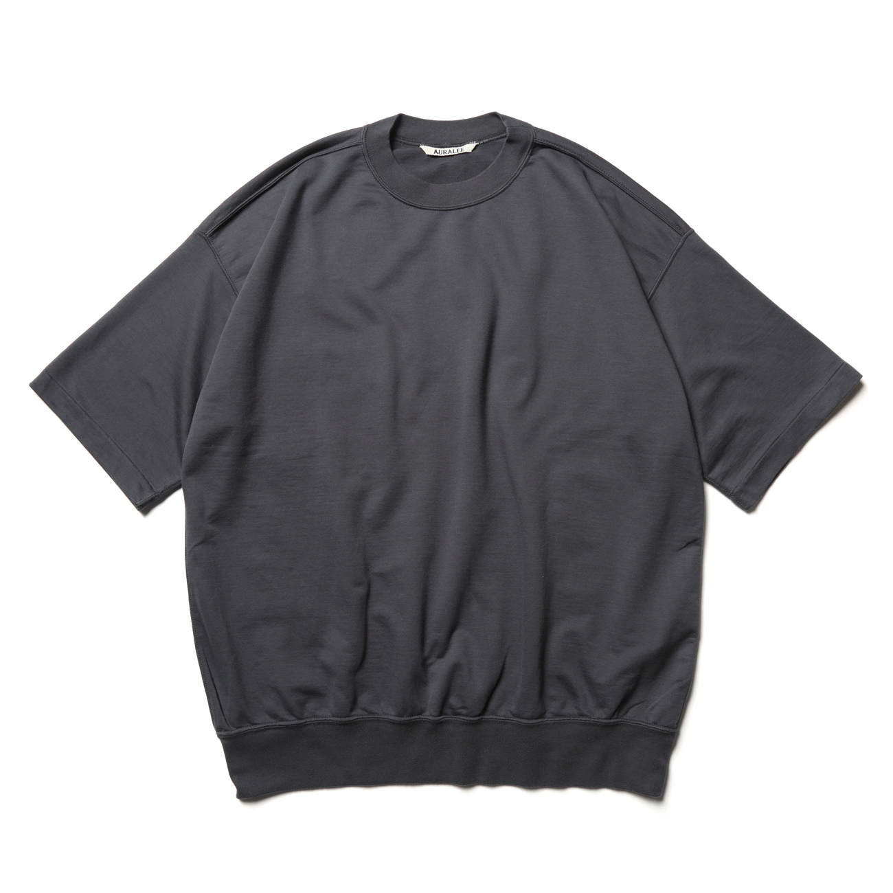 AURALEE SUPER HIGH GAUGE SWEAT BIG TEE (Mens)