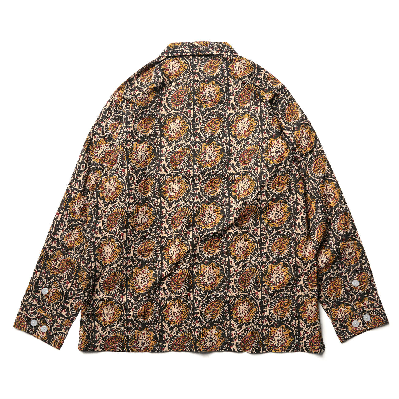 Smokey Shirt - Printed Flannel / Paisley - Black