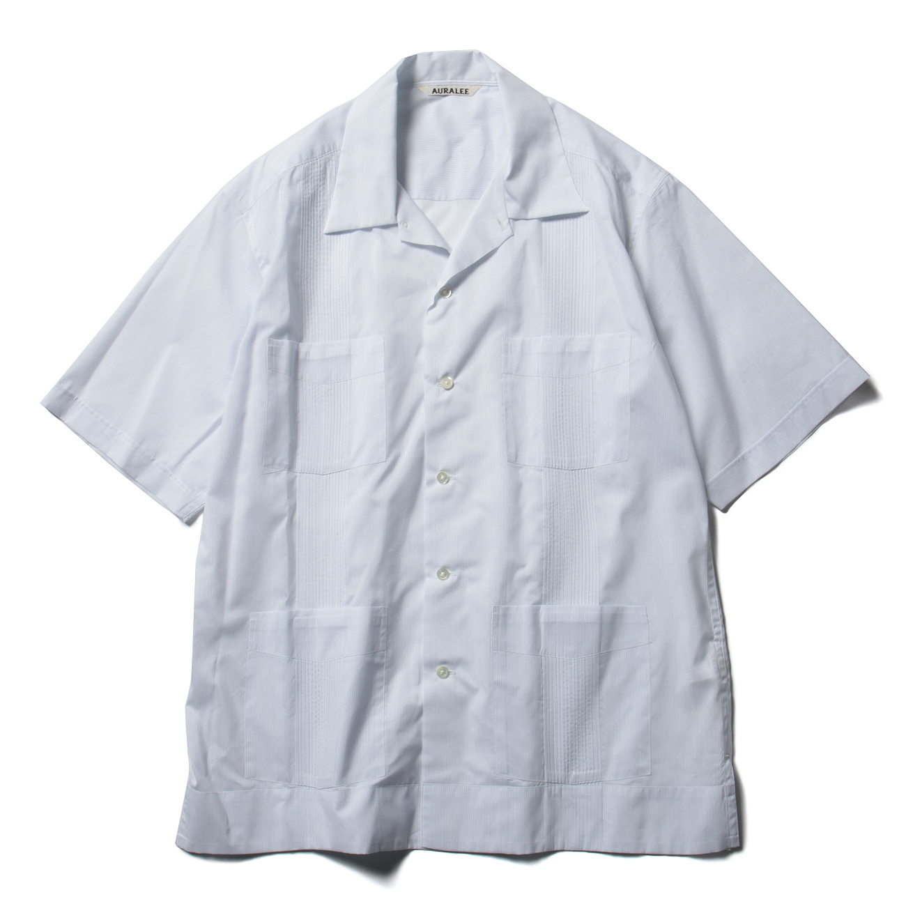 Pleated Guayabera Shirt – Labour Union Clothing-Since 1986