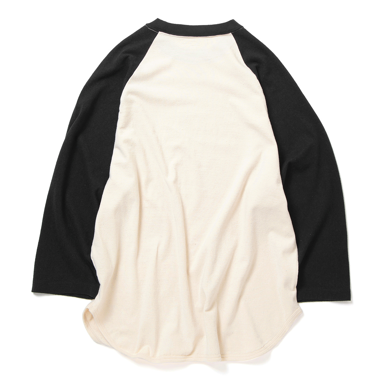 blurhms / ブラームス | Co/Silk Nep Baseball Raglan Tee