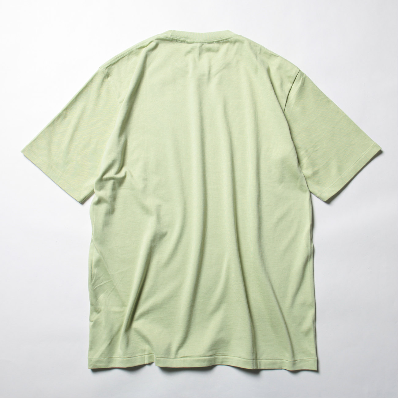 AURALEE 半袖Tシャツ ライムグリーン AURALEE / オーラリー | LUSTER PLAITING TEE (メンズ) - Lime