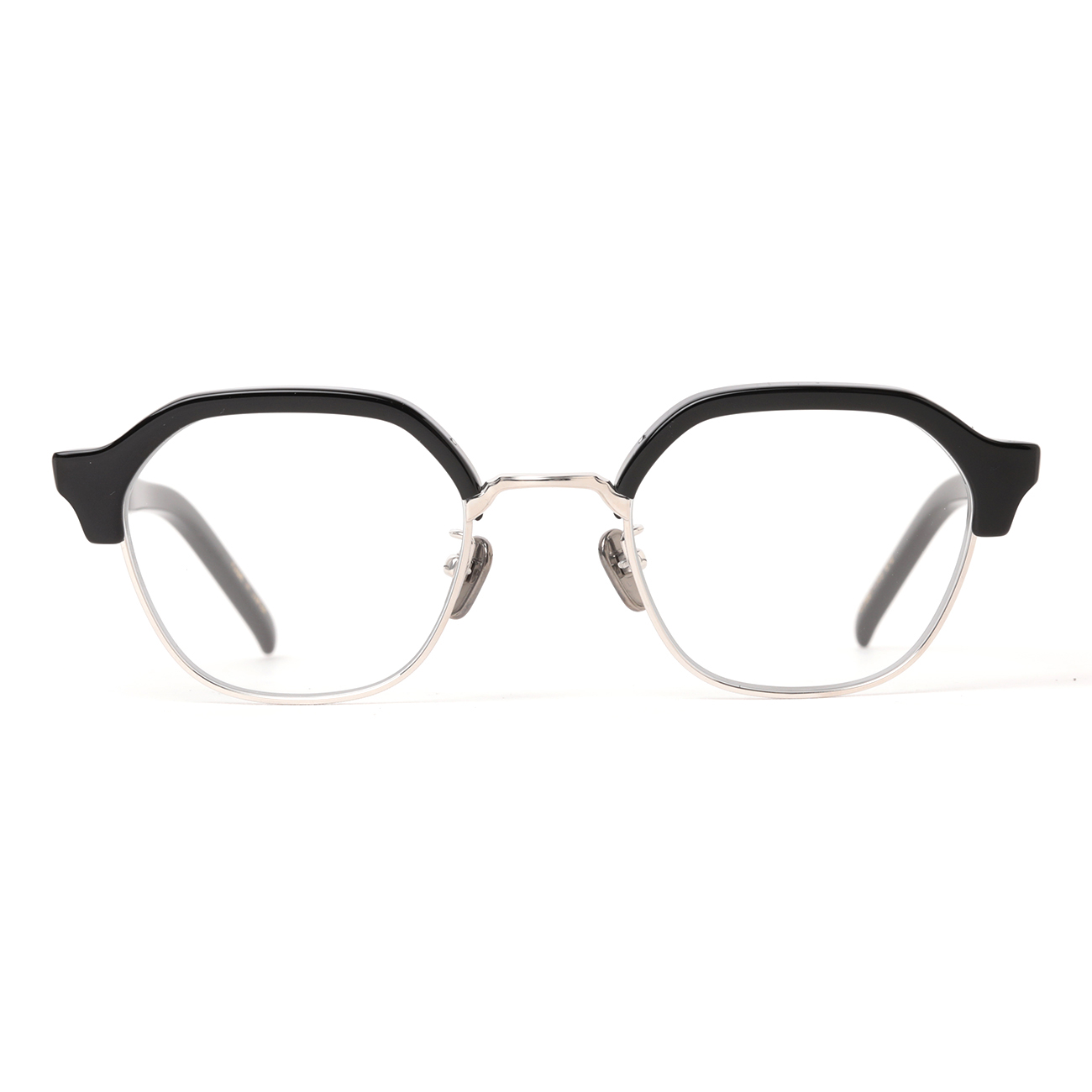 kearny / カーニー | uhuy 2 - Black × Silver / lens Clear | 通販