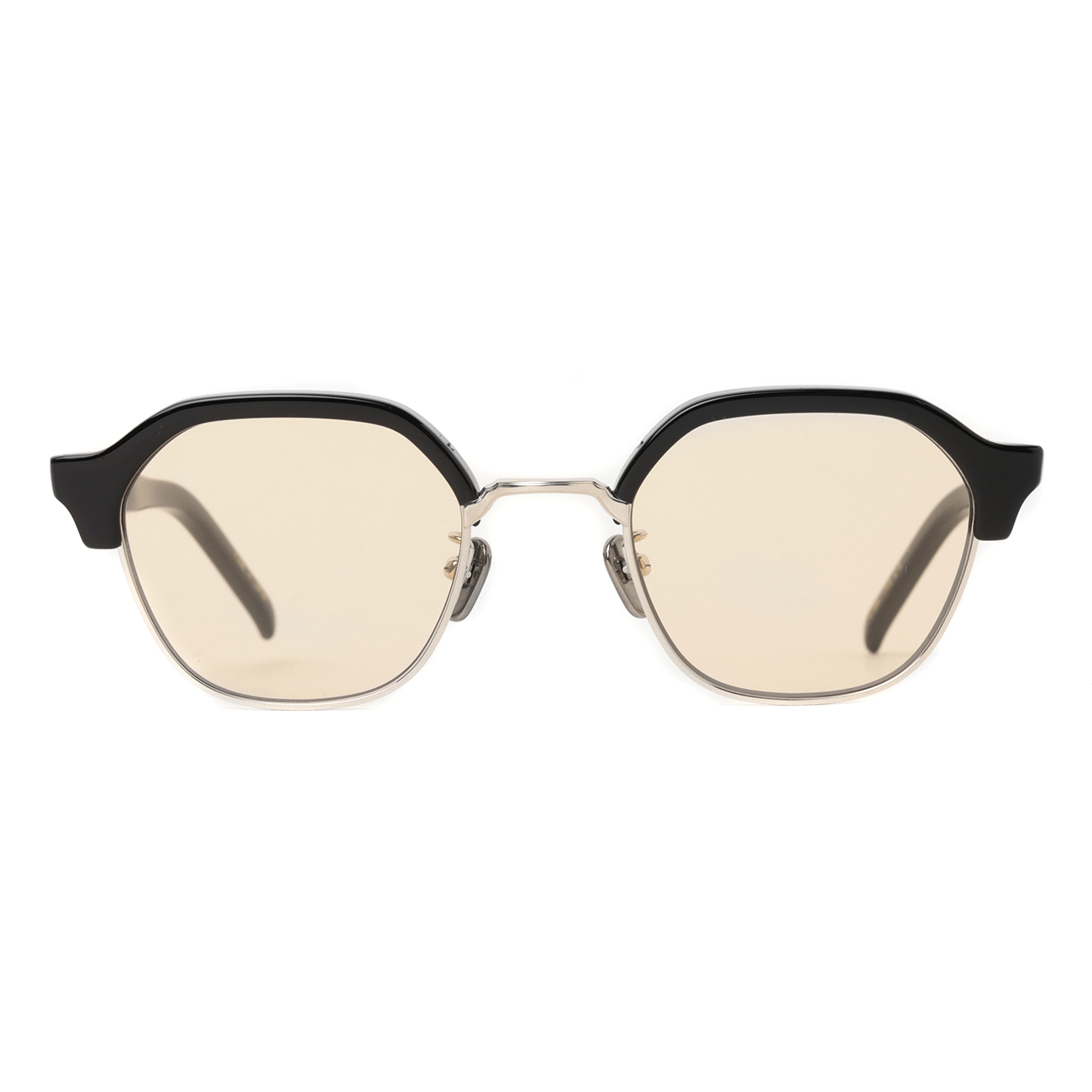 kearny / カーニー | uhuy 2 - Black × Silver / lens Brown | 通販