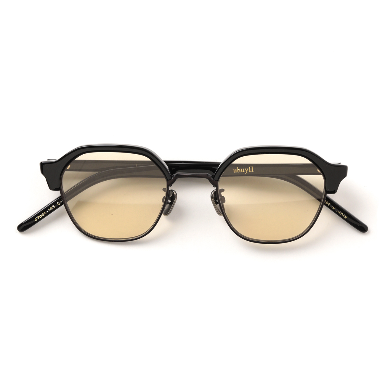 kearny / カーニー | uhuyⅡ - Black × Black / lens Brown | 通販