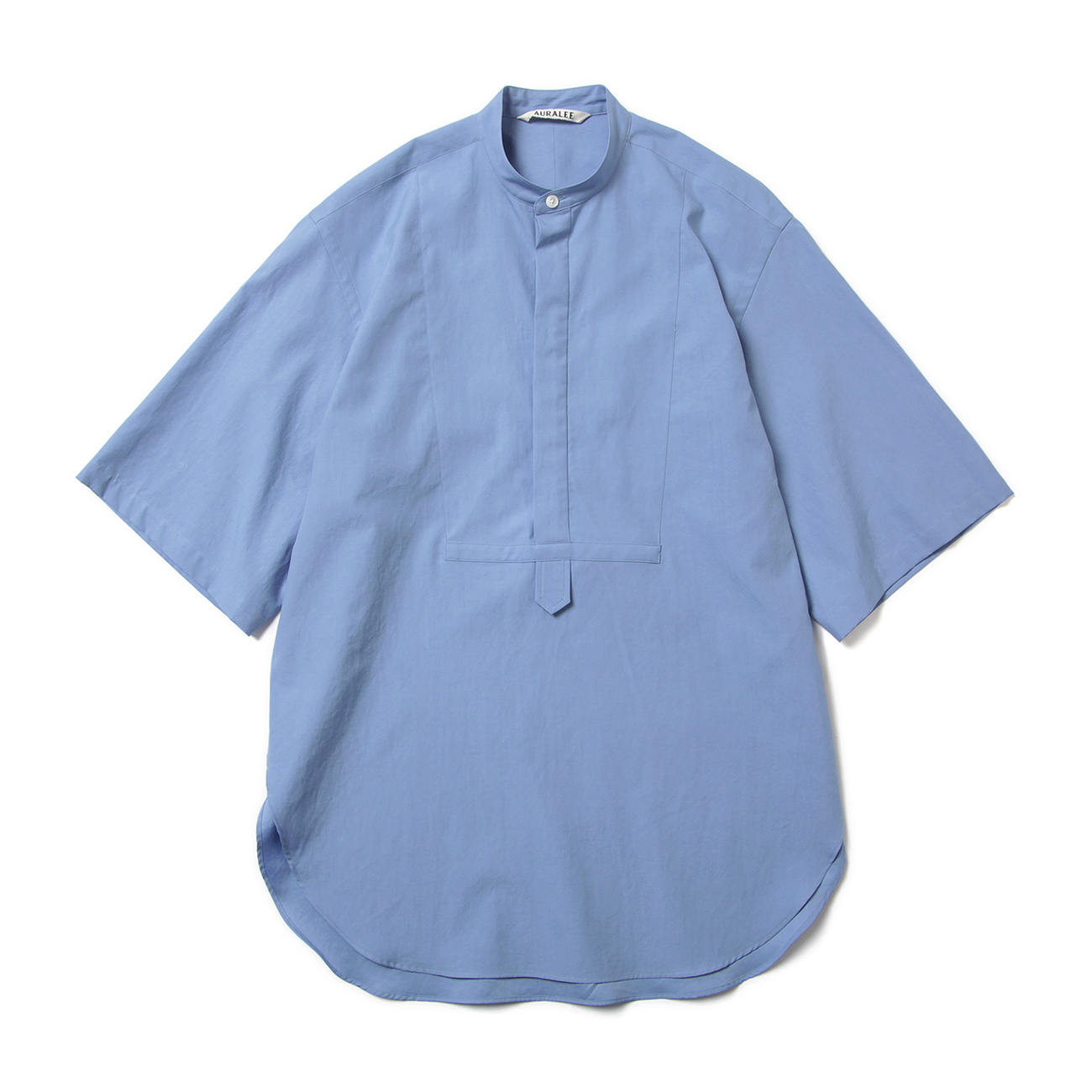 AURALEE / オーラリー | WASHED FINX TWILL HALF SLEEVED P/O SHIRT (レディース) - Blue |  通販 - 正規取扱店 | COLLECT STORE / コレクトストア