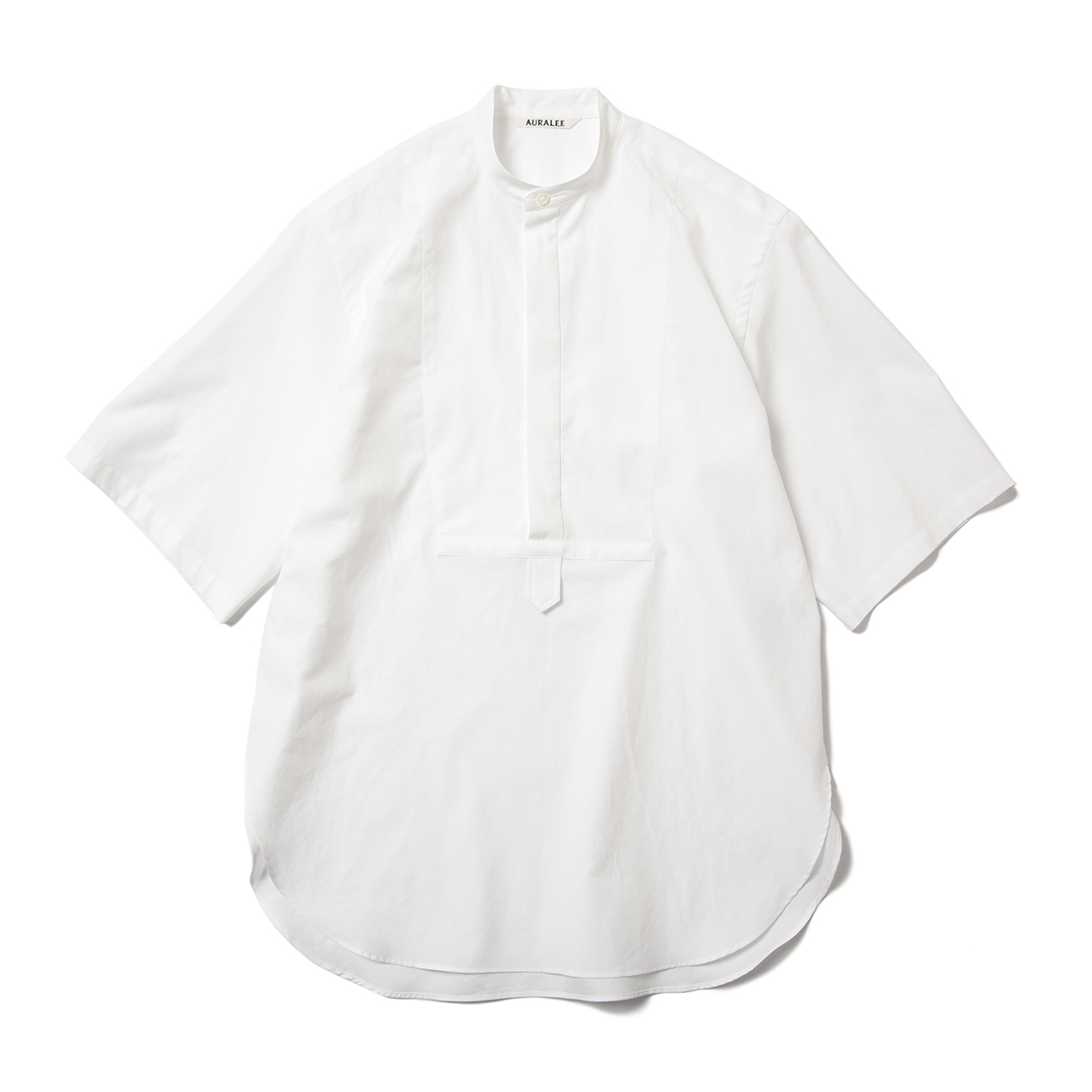 AURALEE / オーラリー | WASHED FINX TWILL HALF SLEEVED P/O SHIRT