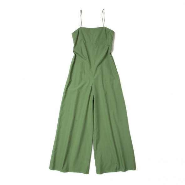 AURALEE / オーラリー | Washed FINX TWILL Jumpsuit (レディース) - Green