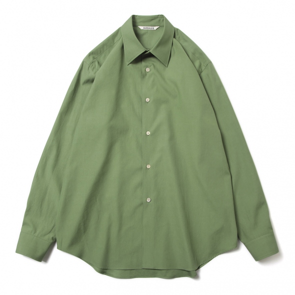 AURALEE / オーラリー | WASHED FINX TWILL SHIRT (メンズ