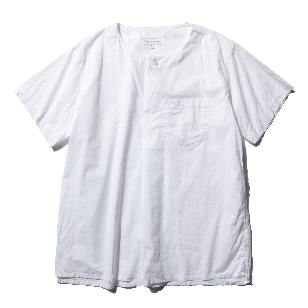 MED Shirt - High Count Cotton Lawn - White