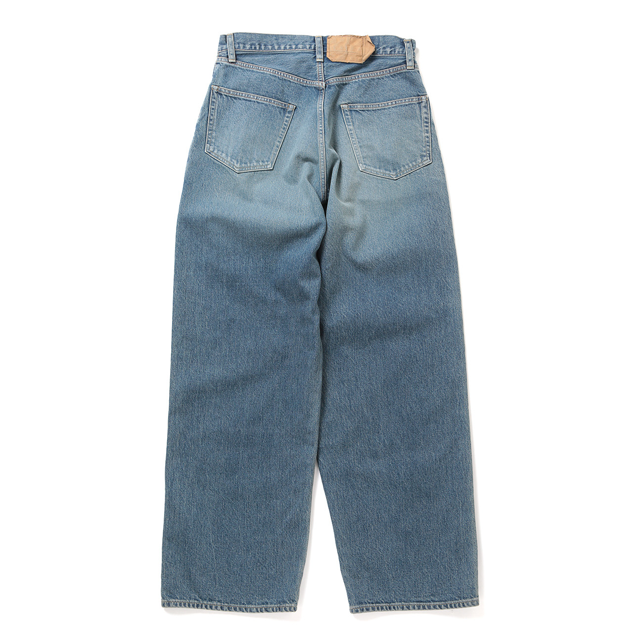 13.5OZ SELVAGE DENIM PANTS WIDE #INDIGO [BROOTS23F7] _