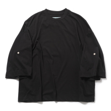 「Dulcamara / ドゥルカマラ | ロールアップT - Black