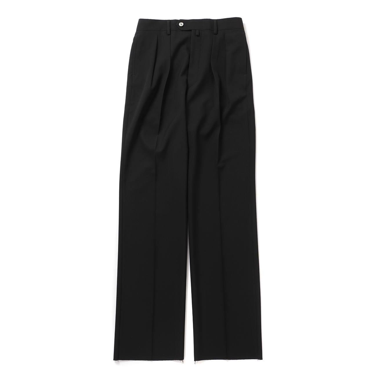 NEAT / ニート | Wool Poplin Wide - Black | 通販 - 正規取扱店