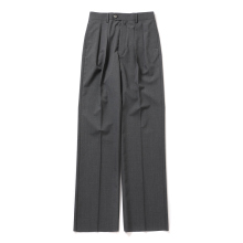 NEAT / ニート | Wool Poplin Wide - Gray