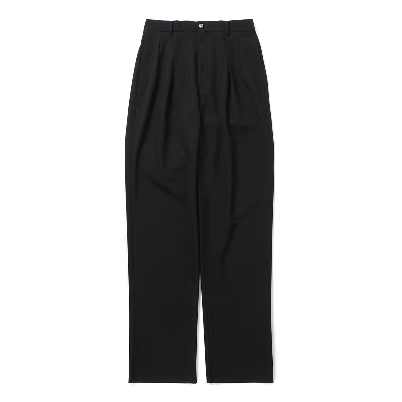 NEAT / ニート | Wool Poplin NEAT Chino - Black | 通販 - 正規取扱店