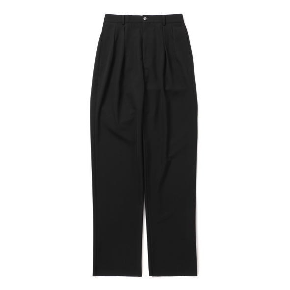 NEAT / ニート | Wool Poplin NEAT Chino - Black | 通販 - 正規取扱店