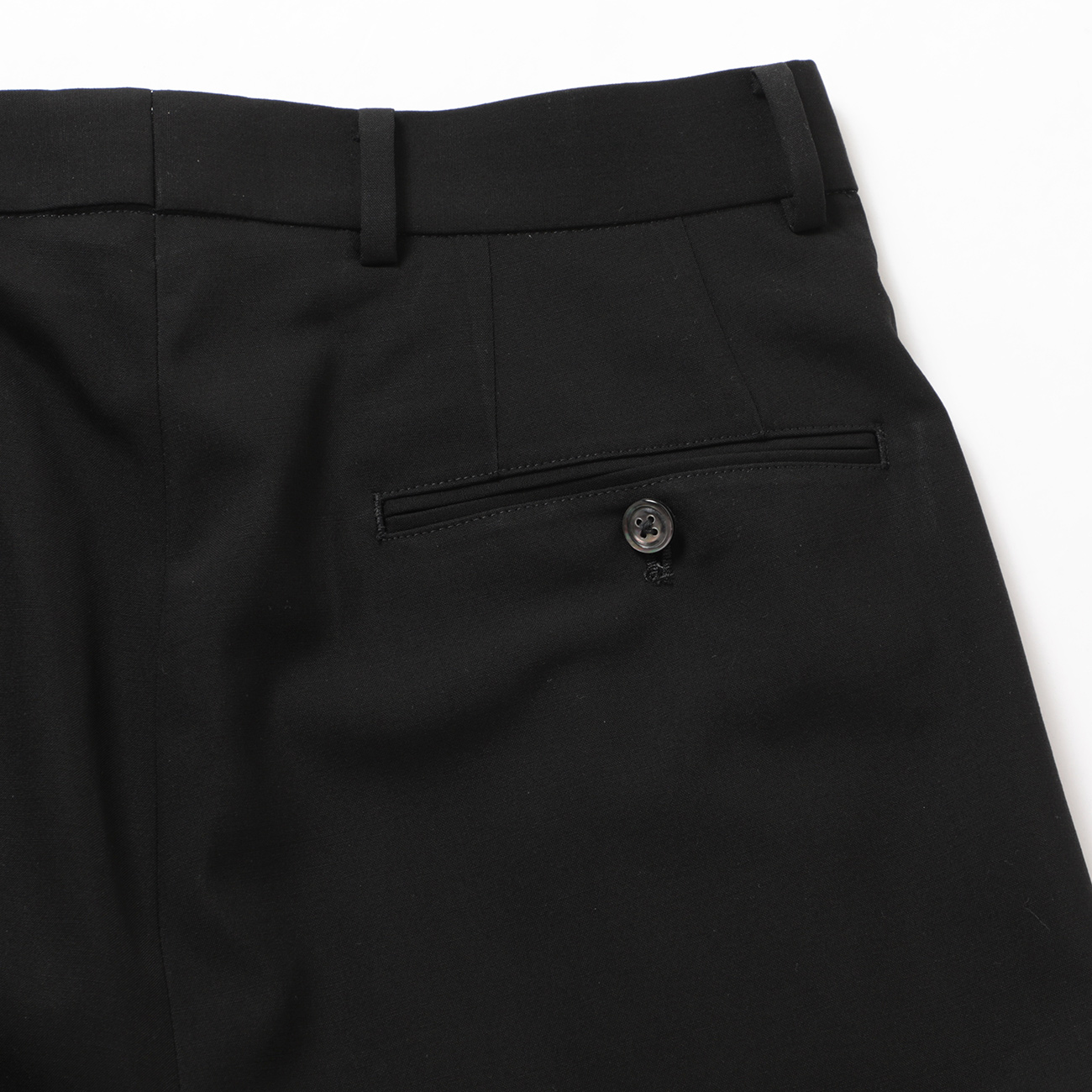 NEAT / ニート | Wool Poplin NEAT Chino - Black | 通販 - 正規取扱店