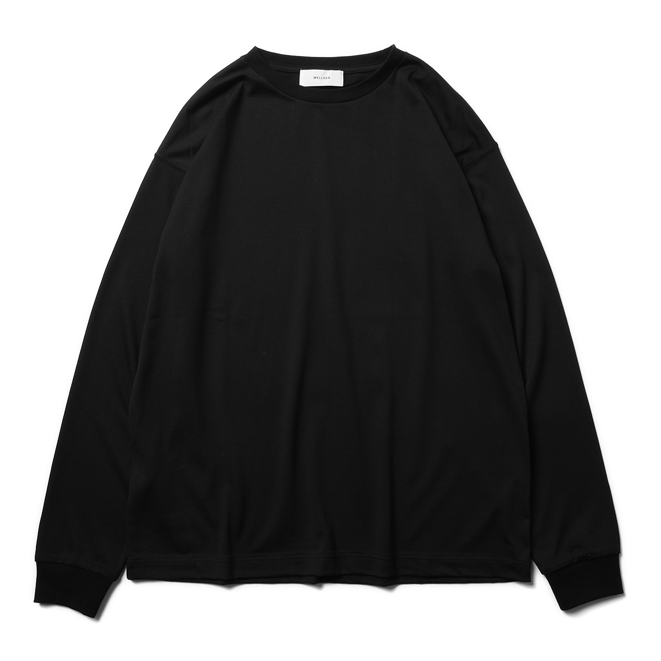 WELLDER / ウェルダー | Suvin Supima Long Sleeve - Black | 通販