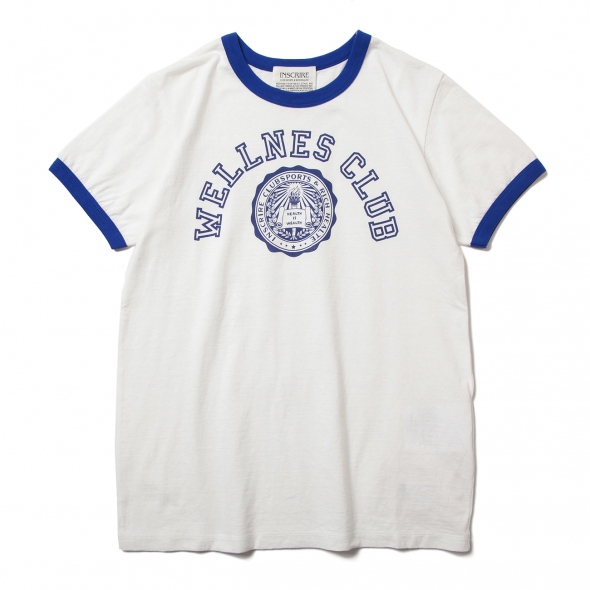 INSCRIRE / アンスクリア | WELLNESS CLUB Symbol Tee - White | 通販 - 正規取扱店 | COLLECT  STORE / コレクトストア