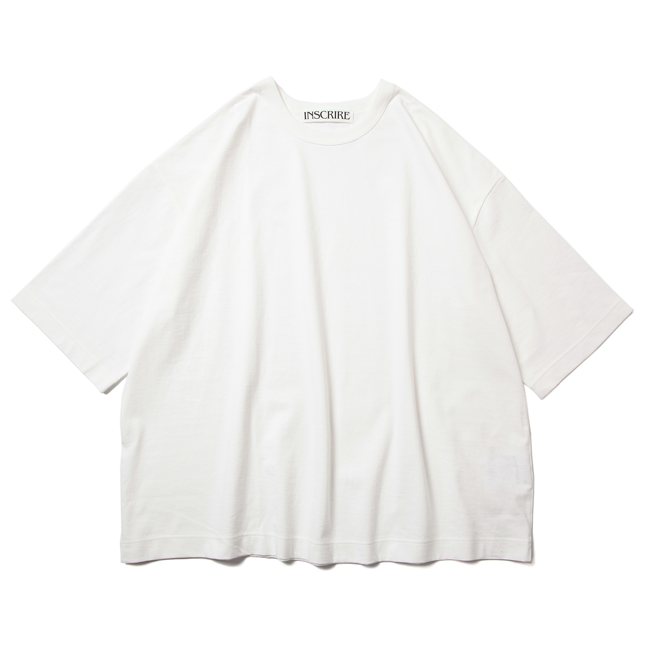 INSCRIRE アンスクリア Fraise タイトフィットTシャツ ホワイト INSCRIRE アンスクリア Fraise タイトフィットTシャツ ホワイト