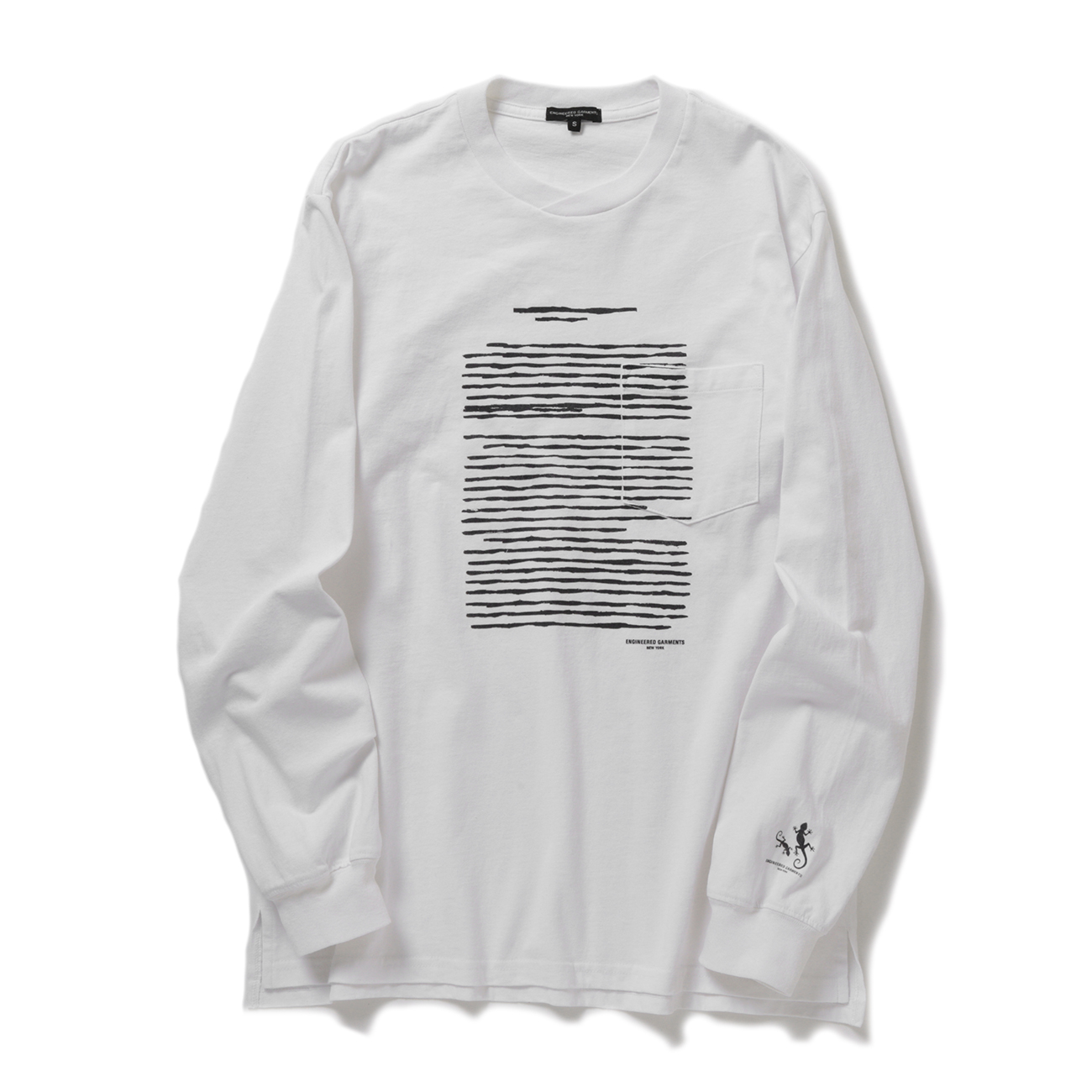 ENGINEERED GARMENTS / エンジニアドガーメンツ | Printed Cross Crew