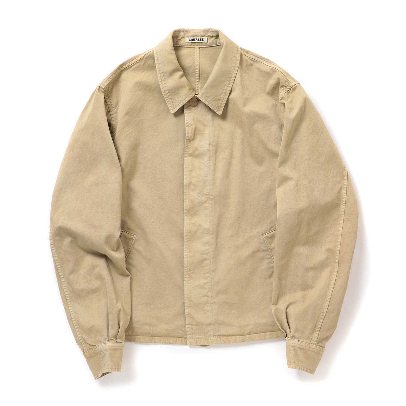 AURALEE / オーラリー | GARMENT-DYED FINX LIGHT CHINO BLOUSON