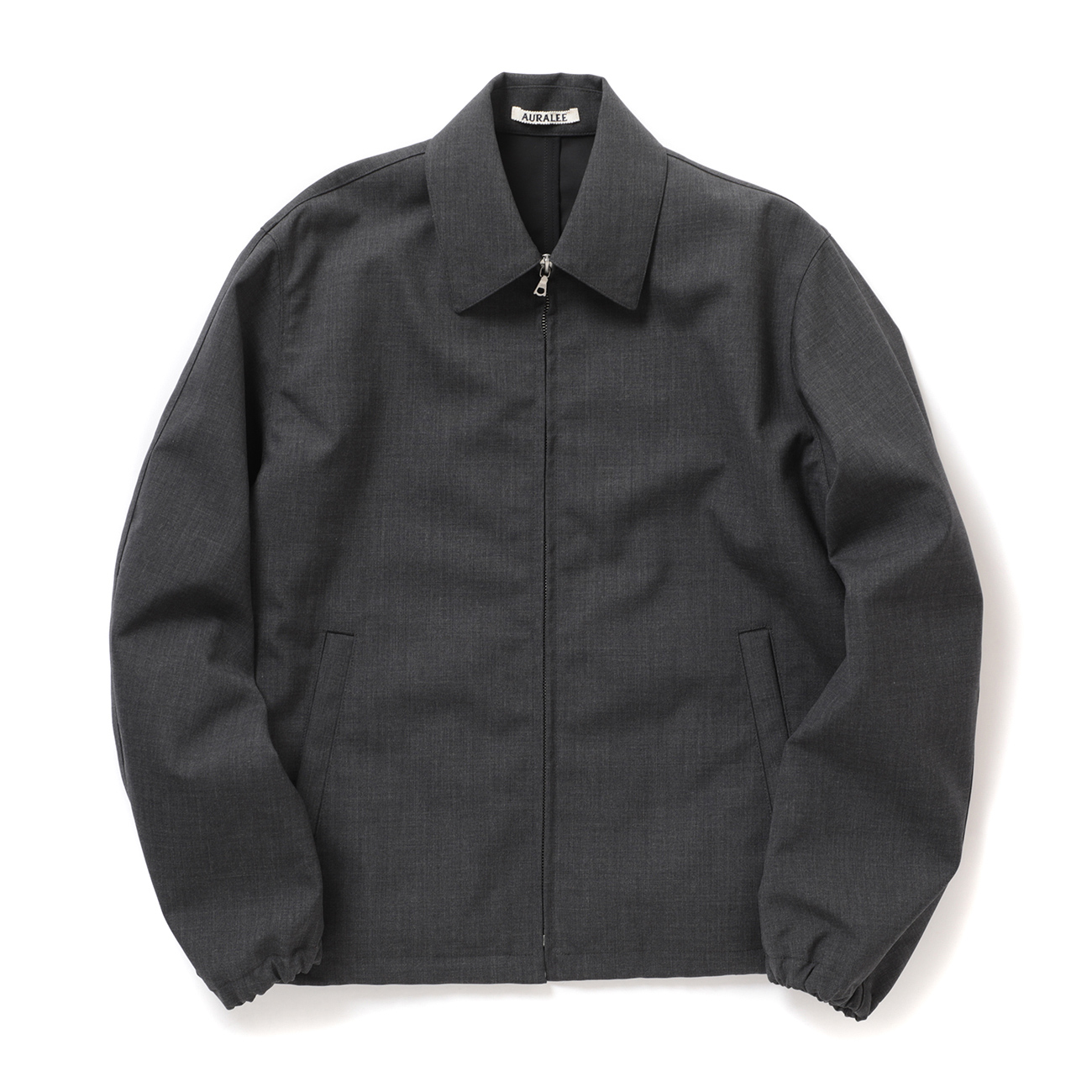 AURALEE / オーラリー | BONDED TROPICAL WOOL ZIP BLOUSON