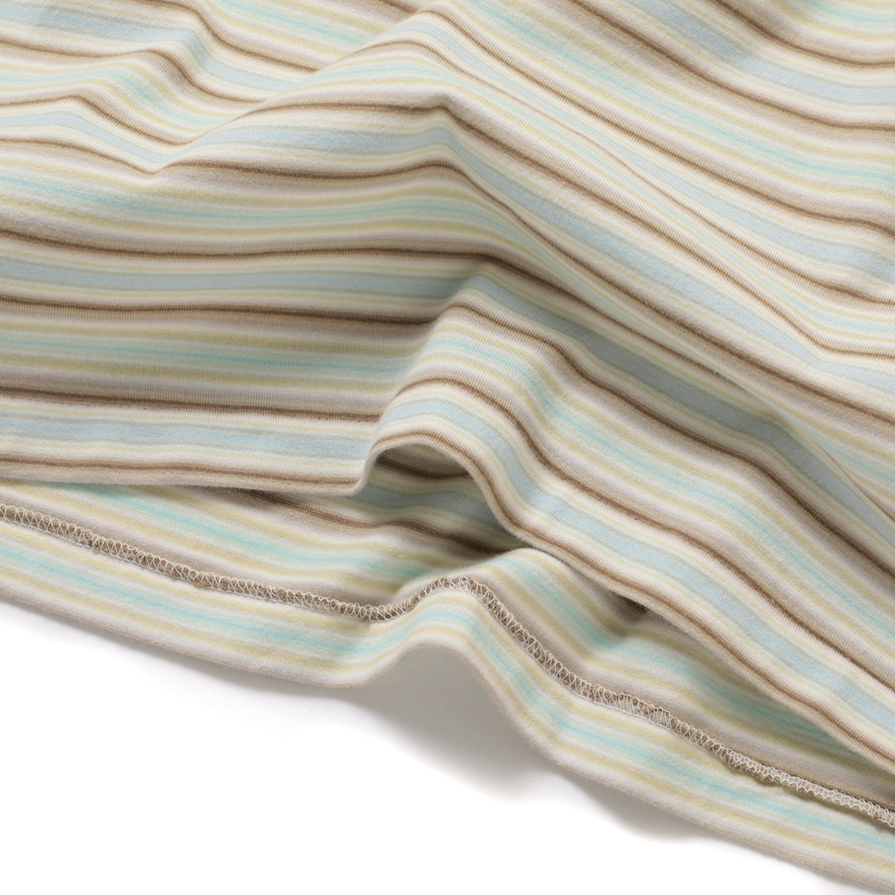 AURALEE / オーラリー | GRADIENT STRIPE JERSEY L/S TEE (メンズ