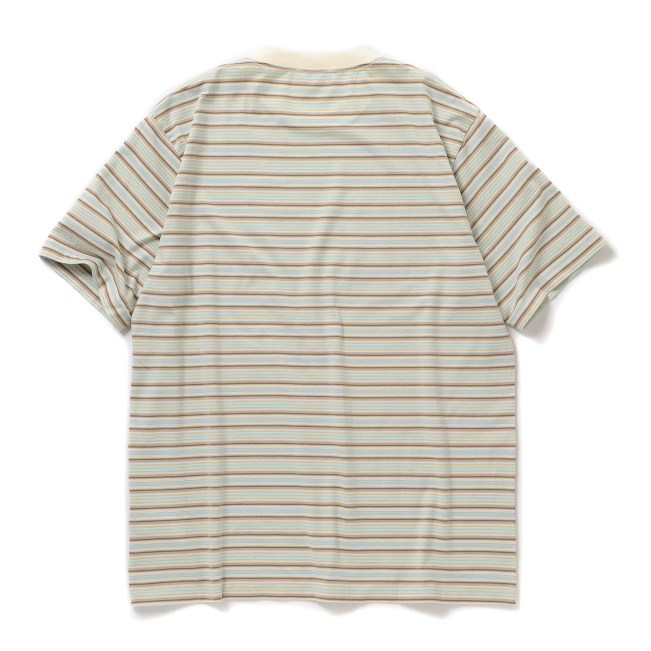 AURALEE / オーラリー | GRADIENT STRIPE JERSEY TEE (メンズ) - Fade