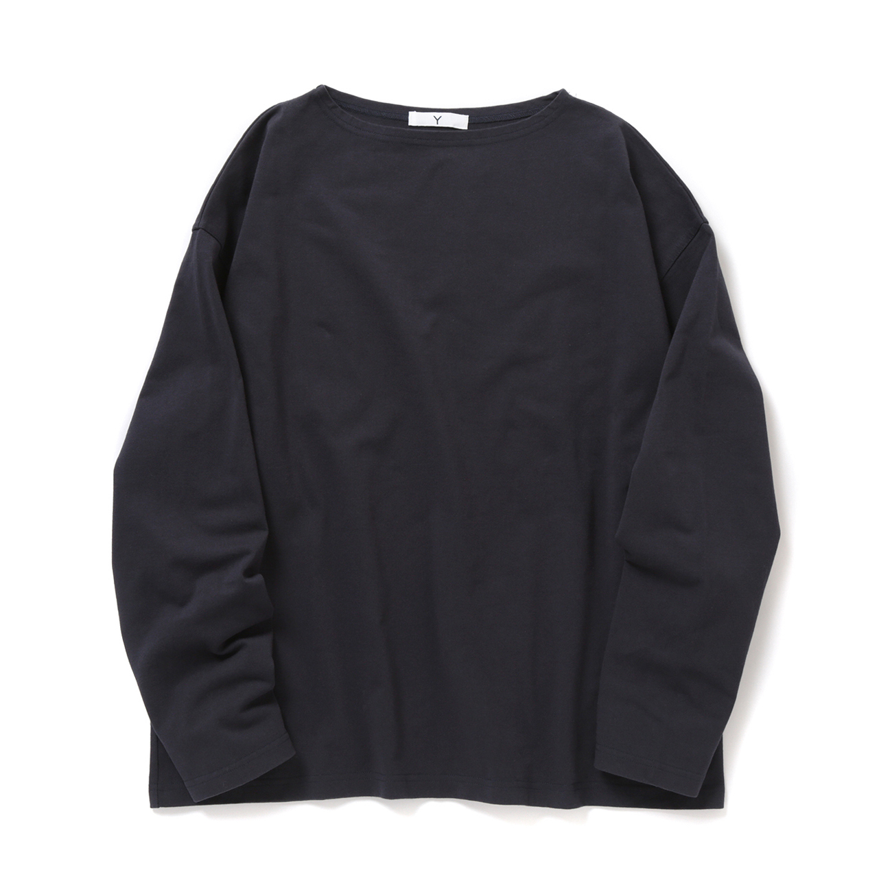 Y / ワイ (YLEVE / イレーヴ) | ORGANIC COTTON JERSEY BOAT NECK P/O