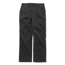 AURALEE / オーラリー | GARMENT-DYED FINX LIGHT CHINO PANTS (メンズ) - Black