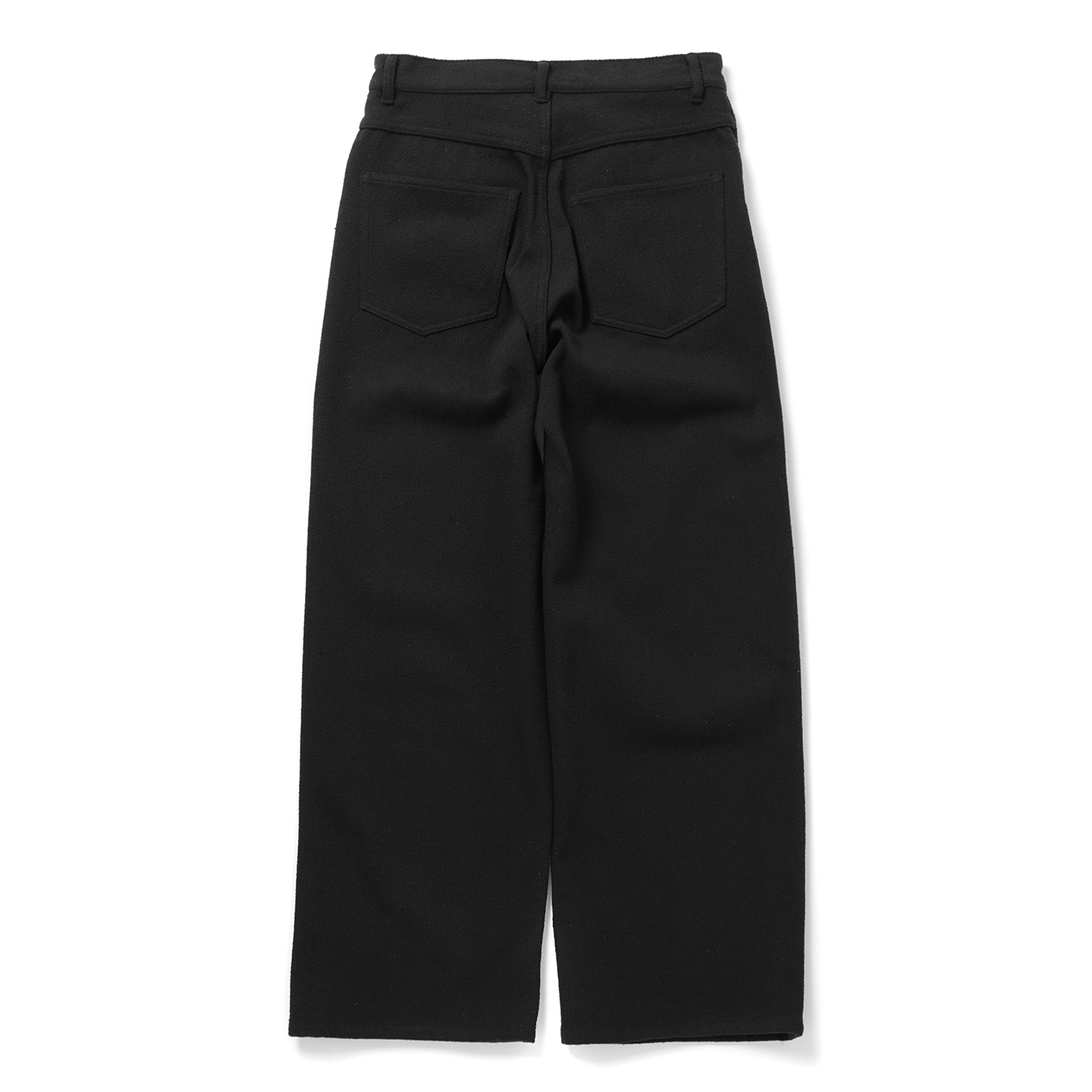 AURALEE / オーラリー | SILK NEP DENIM 5P WIDE PANTS (メンズ