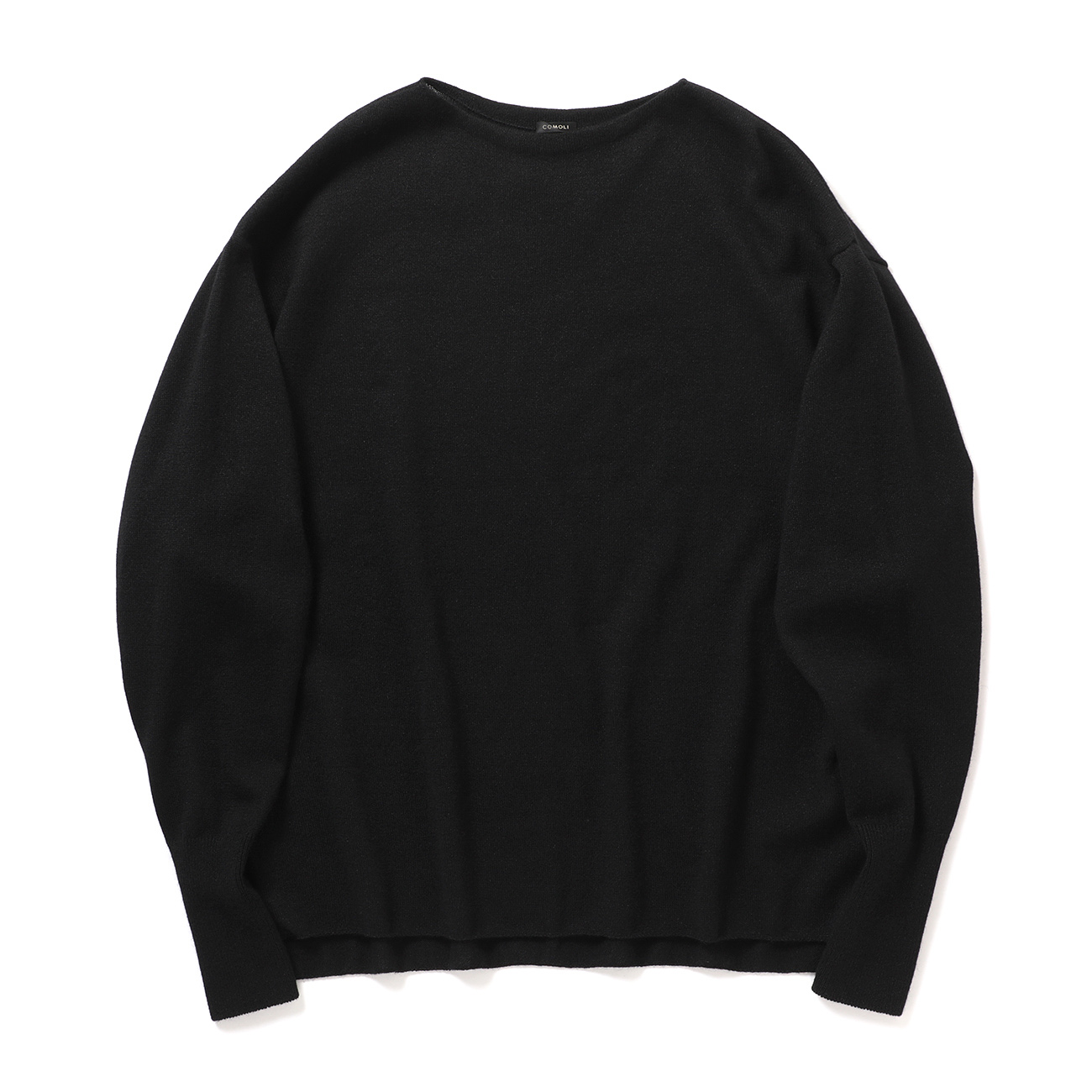 COMOLI / コモリ | カシミヤ和紙 コモリニット - Black | 通販 - 正規