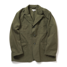ENGINEERED GARMENTS / エンジニアドガーメンツ | Bedford Jacket - Cotton Sanded Cloth - Olive