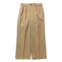 blurhmsROOTSTOCK / ブラームスルーツストック | 52 Wide Chino Pants - Beige