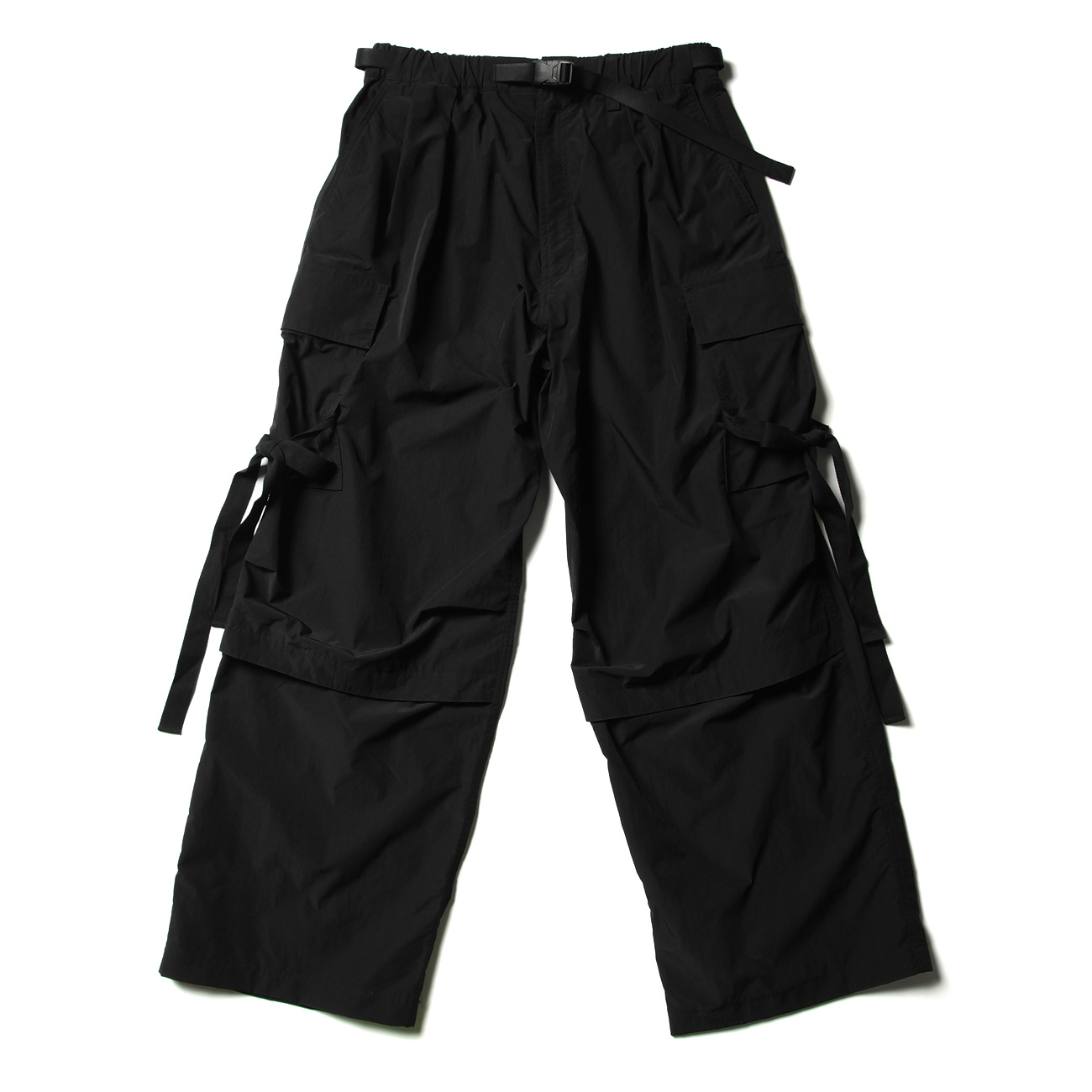 ESSAY / エッセイ | P-4 MILITARY TECH PANTS - Black | 通販 - 正規