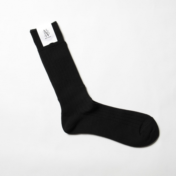 BATONER / バトナー | WOOL COTTON CORDULA LONG SOCKS (メンズ