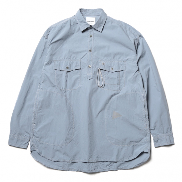 and wander / アンドワンダー | CORDURA typewriter long sleeve over