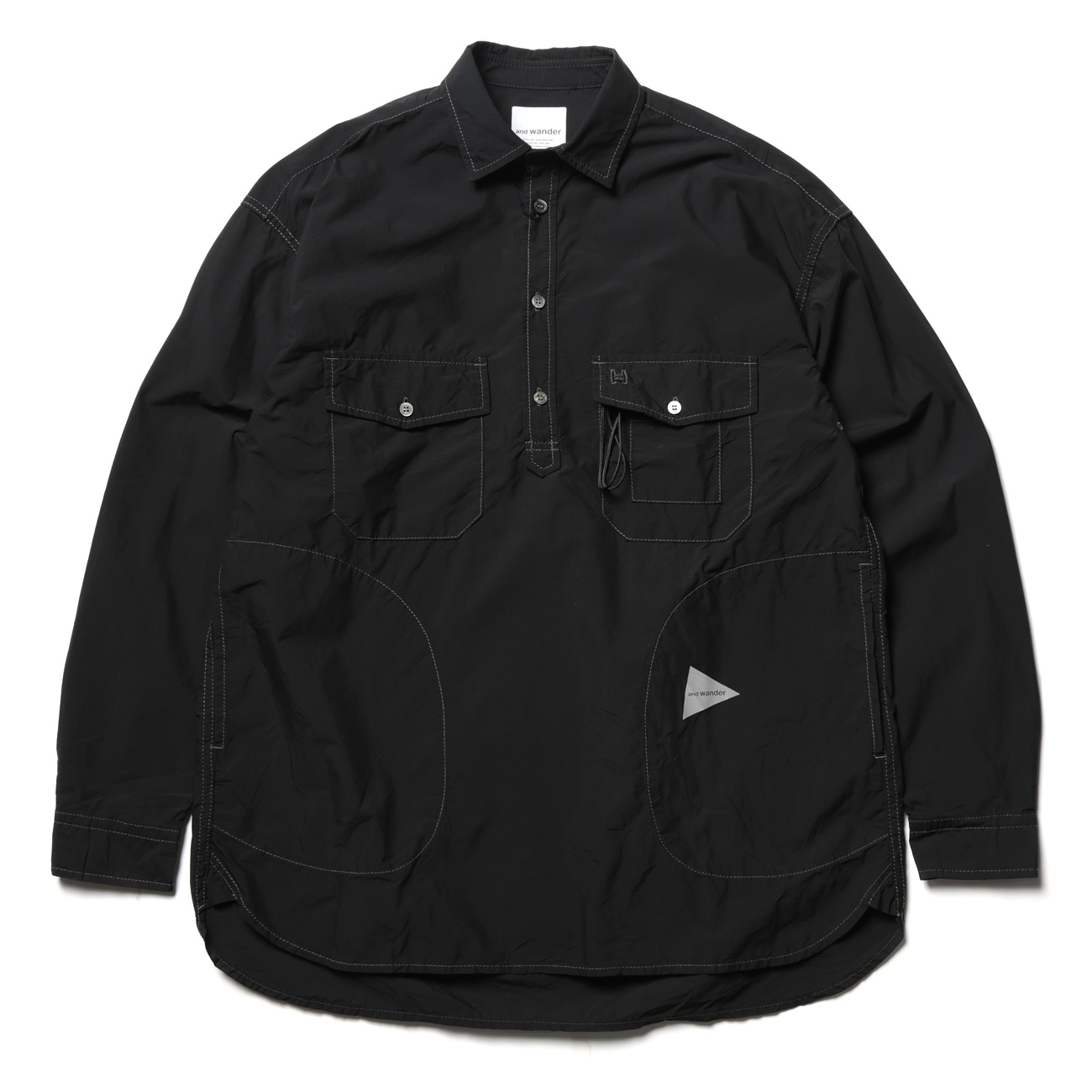 and wander / アンドワンダー | CORDURA typewriter long sleeve over