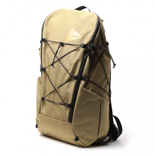 and wander / アンドワンダー | heather backpack - Beige | 通販