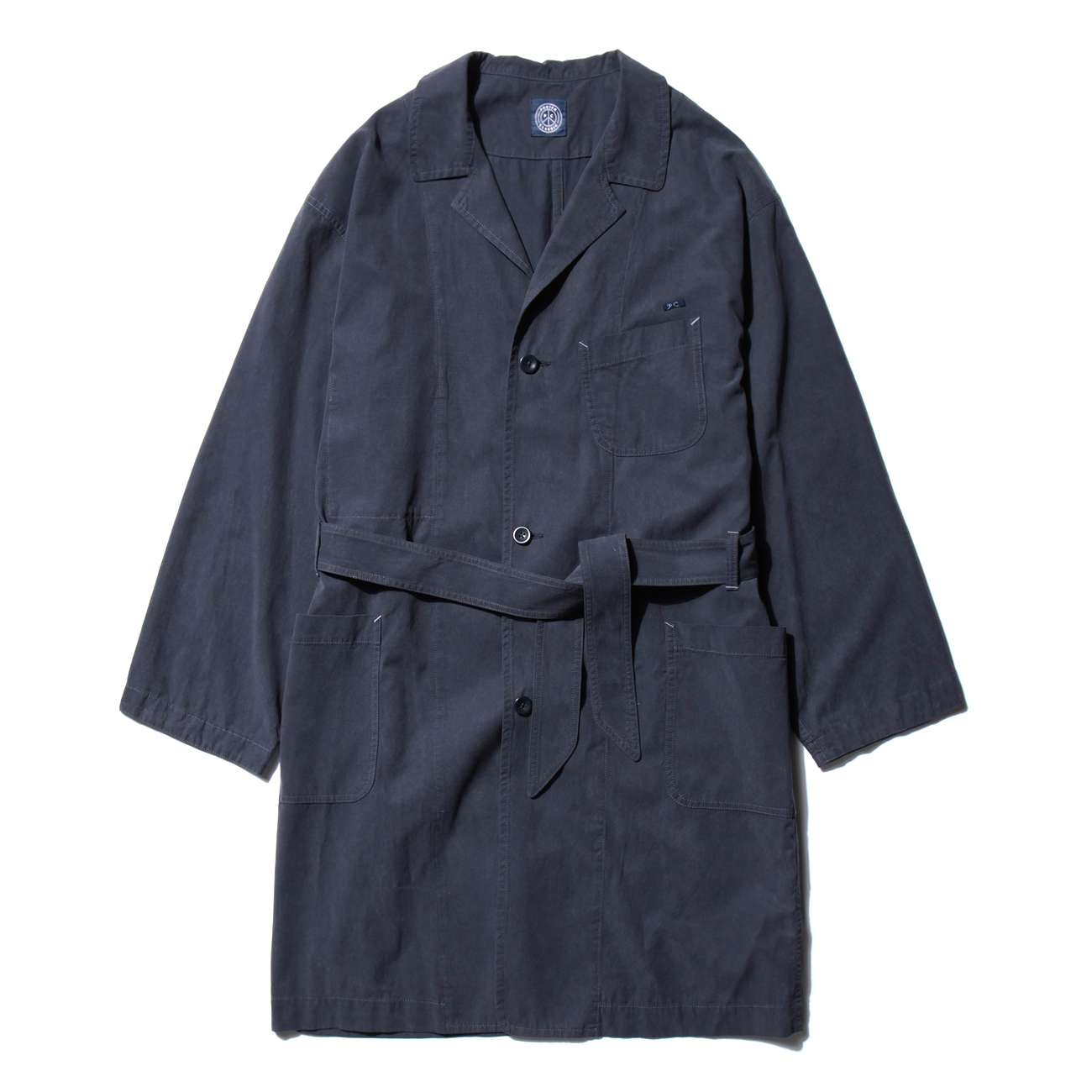Porter Classic / ポータークラシック | TENCEL COAT - Navy | 通販