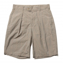 パンツ Engineered Garments NYCO SUNSET SHORT Engineered Garments Sunset Short Cotton Linen Black watch