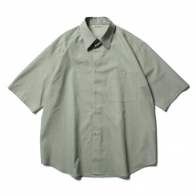 オーラリー 美品 WASHED FINX HERRINGBONE 半袖シャツ AURALEE - WASHED FINX HERRINGBONE HALF SLEEVED シャツの通販
