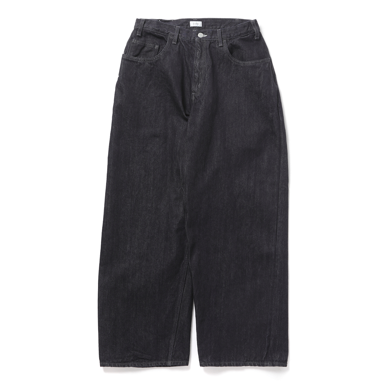 CIOTA / シオタ | Wide Baggy 5 Pocket Pants - Dark Navy (One Wash