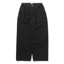 CIOTA / シオタ | Wide Baggy 5 Pocket Pants - Black (One Wash)